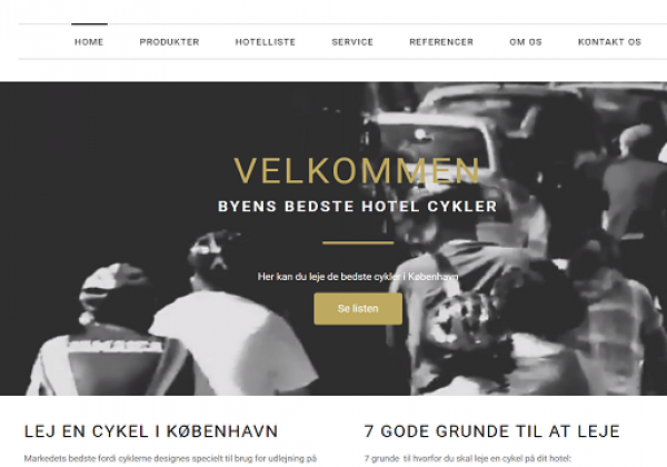 Ny hjemmeside